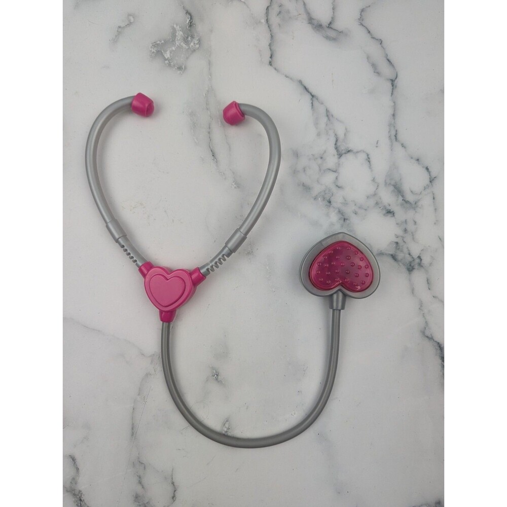 Fisher Price Doctor Dr. Nurse Medical Kit stethoscope Little Mommy heart sounds